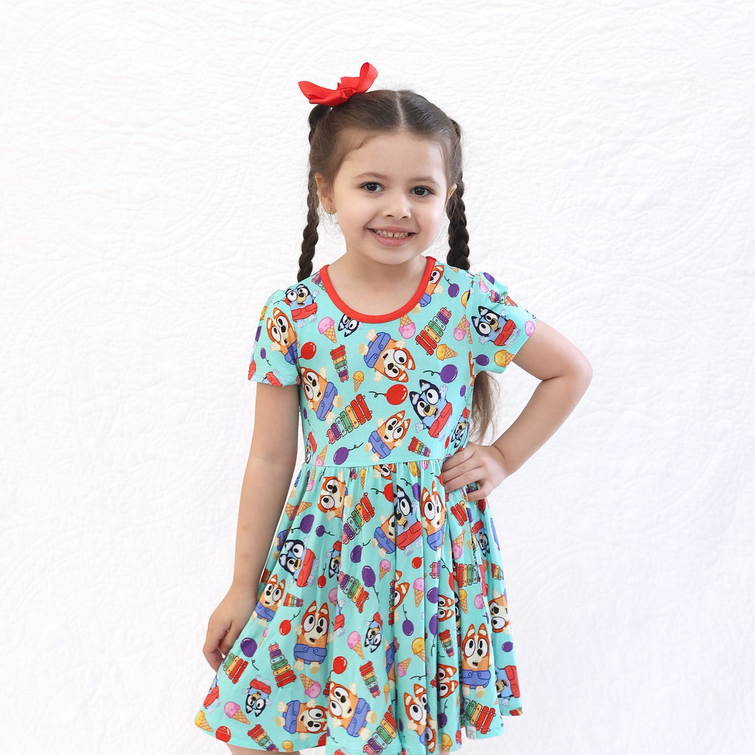 Little Snuggles Toy Pups Bamboo Dress
