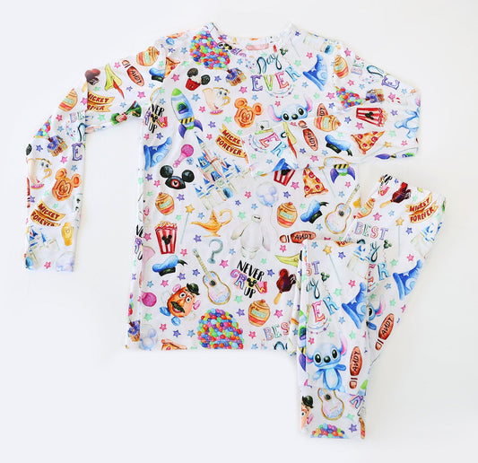 Little Snuggles Best Day Ever Long-Sleeve Pajamas