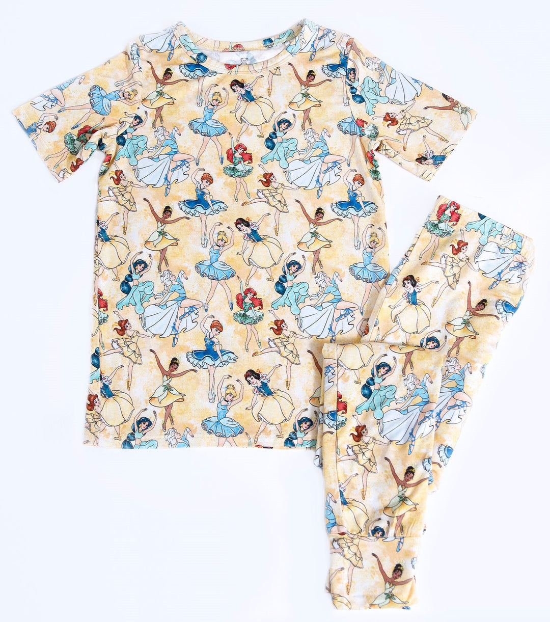 Little Snuggles Princess Ballet Short-Sleeve Pajamas