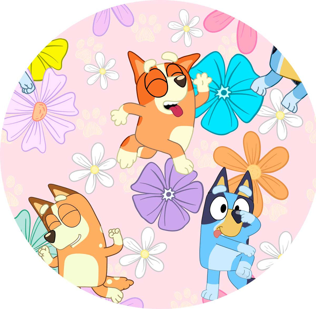 Little Snuggles Peachy Pups Bamboo Blanket