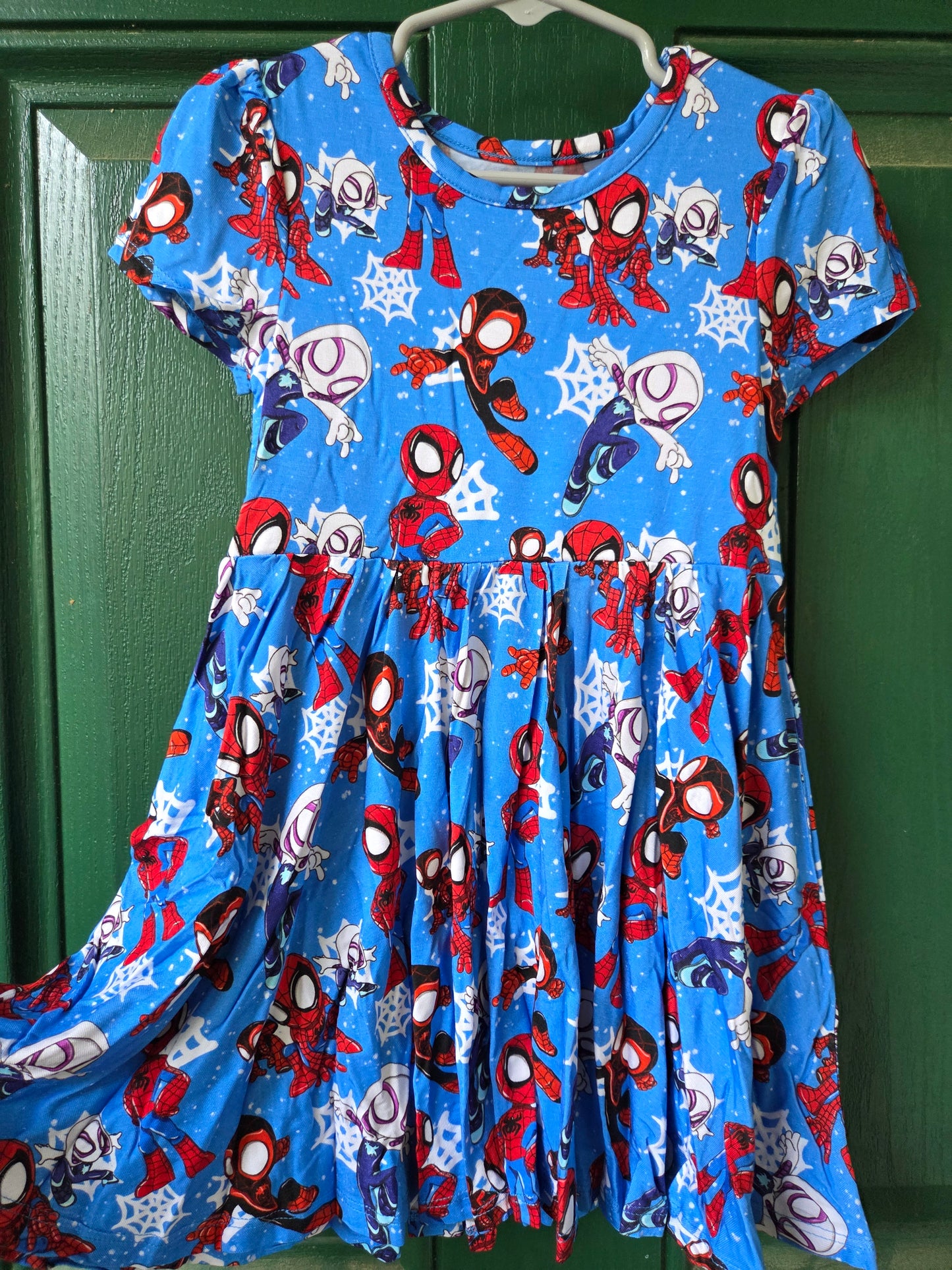 Little Snuggles Spidey Bamboo Dress