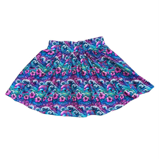 Orchid Dolphin Dreams Skort