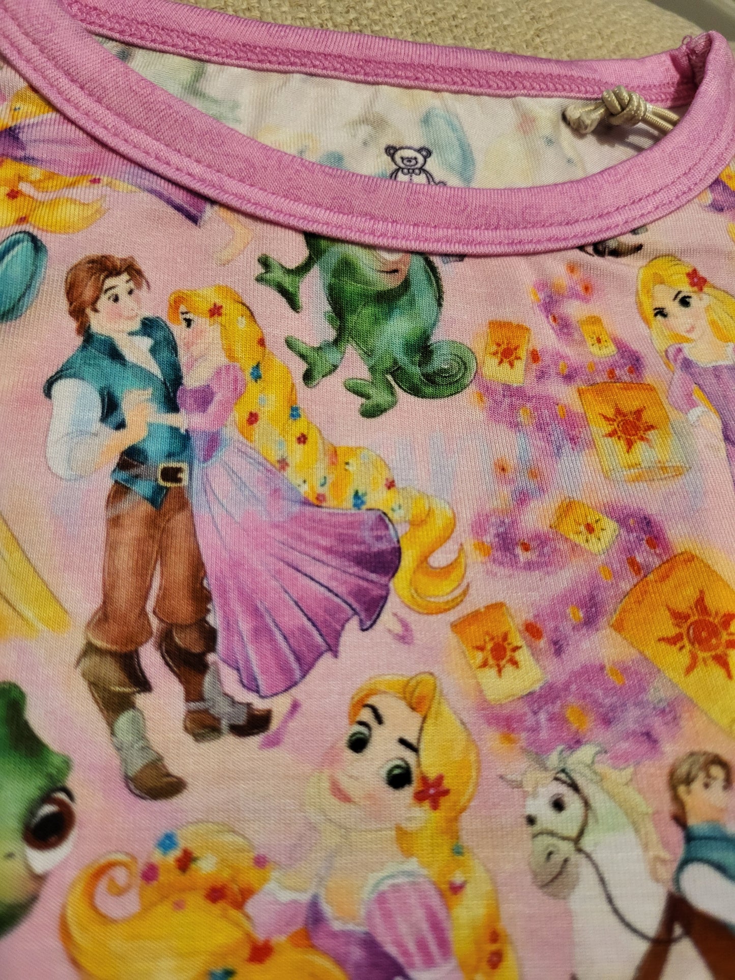 Little Snuggles Tangled Love Long-Sleeve Pajamas