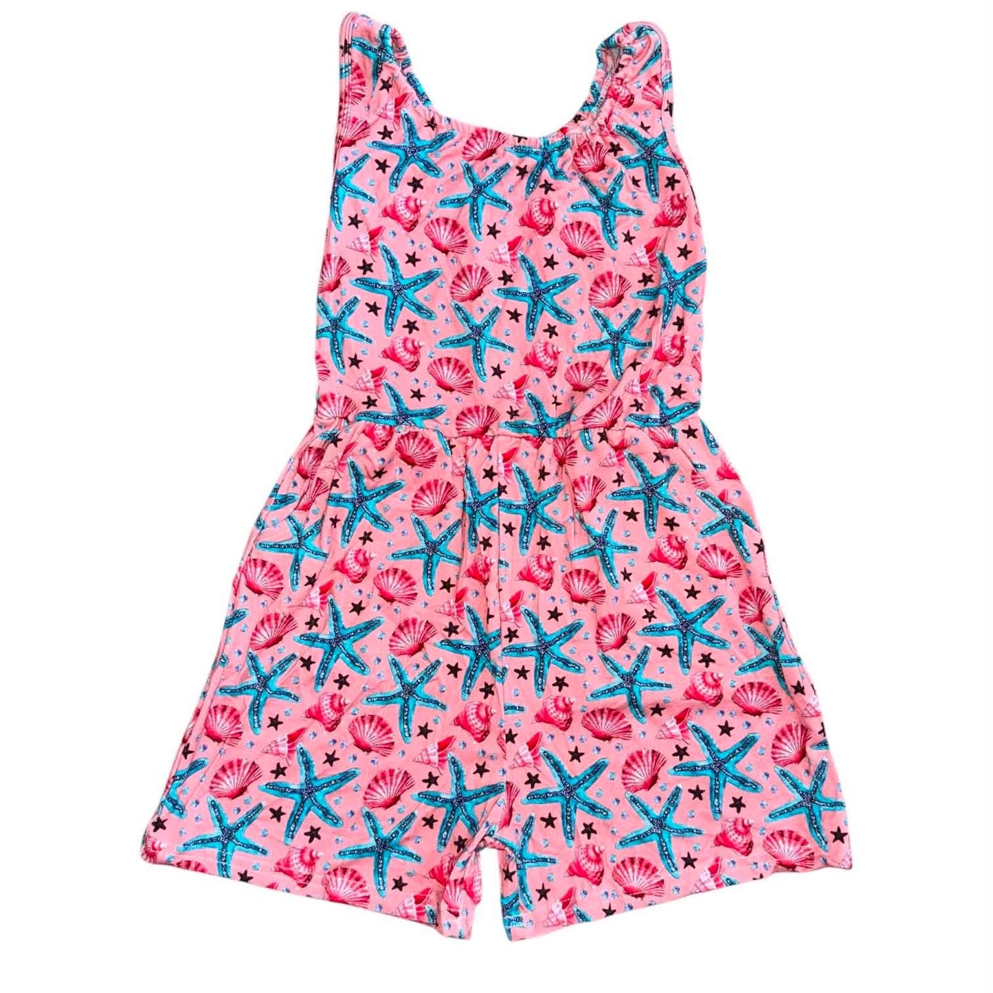 Starfish and Shells Bamboo Romper