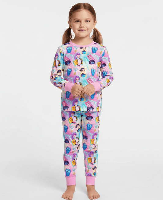 Little Snuggles Your Idol Long-Sleeve Pajamas