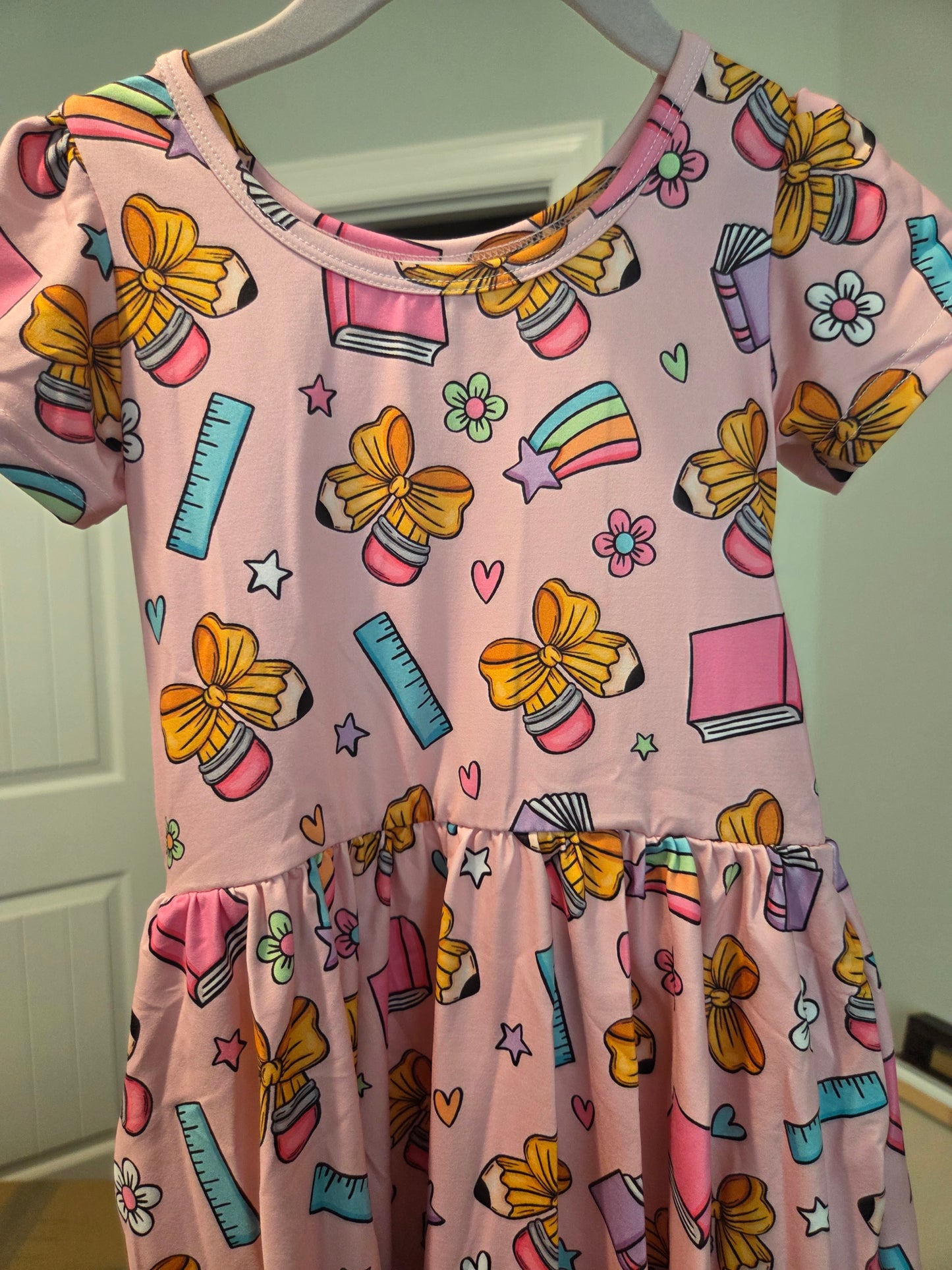 Back to School Pink Cutie Dress