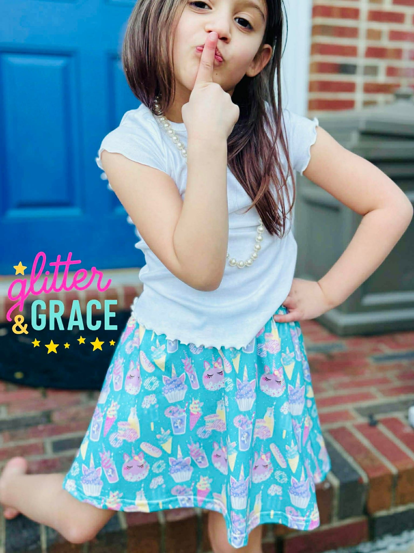 Unicorns Sweets Skort