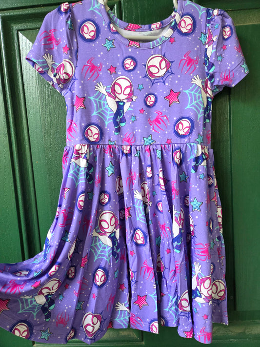 Little Snuggles Ghostie Bamboo Dress