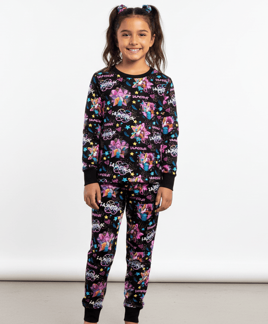 Little Snuggles Huntrix Long-Sleeve Pajamas