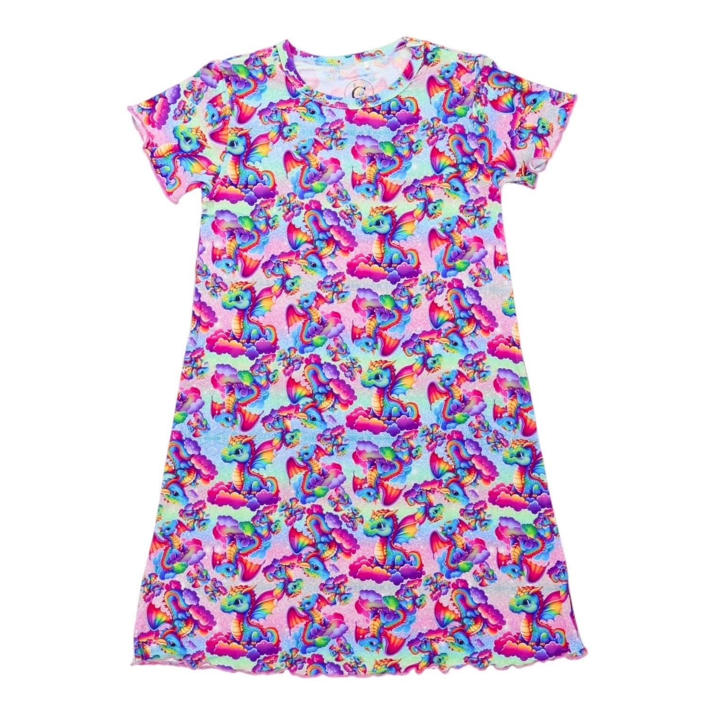 Rainbow Dragon Dreams Nightgown