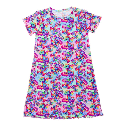 Rainbow Dragon Dreams Nightgown