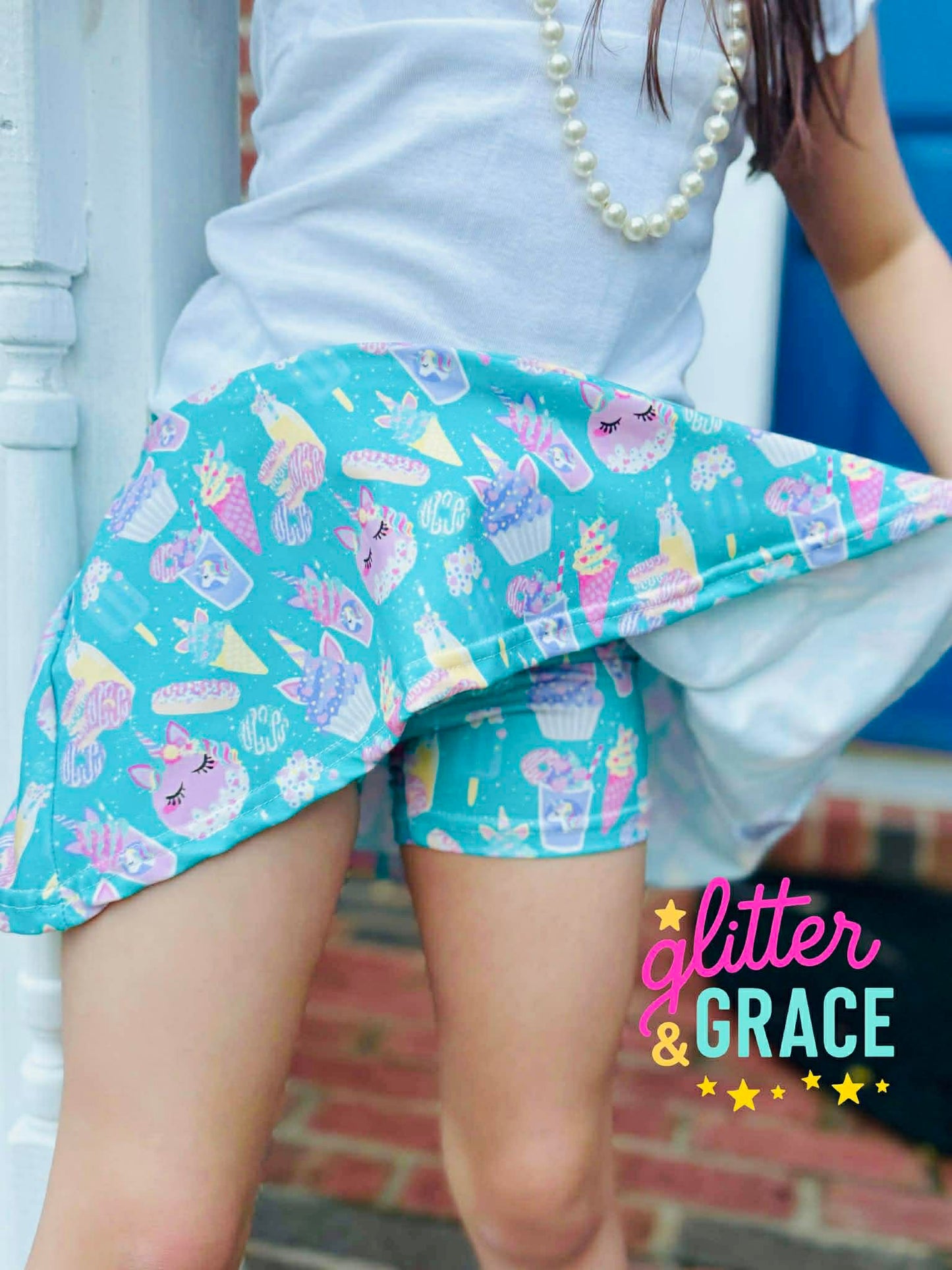 Unicorns Sweets Skort