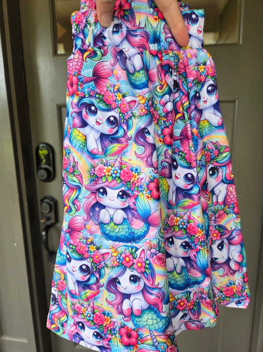 Unicorn Mermaid Dreams Skort