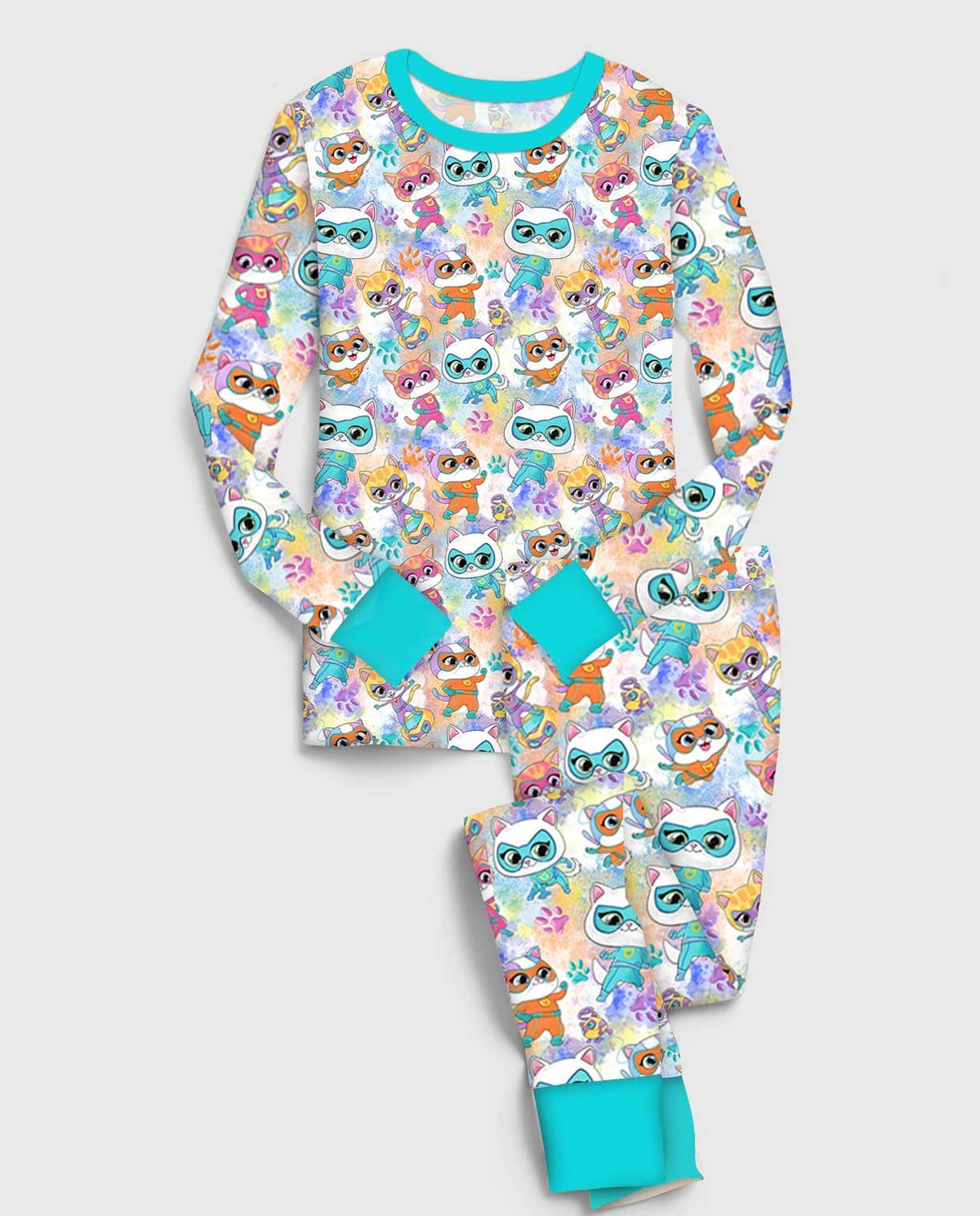 Little Snuggles Kitty Power Long-Sleeve Pajamas