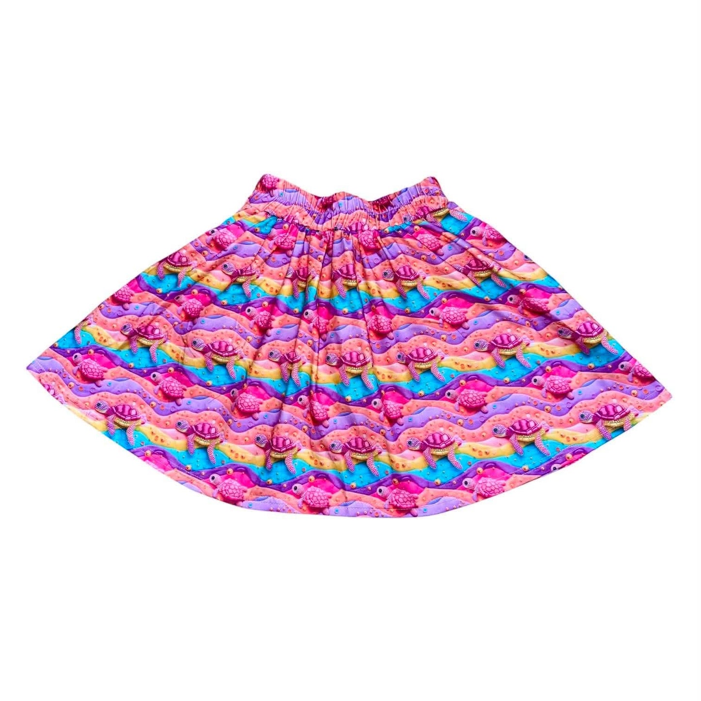 Perfectly Pearlescent Turtles Skort