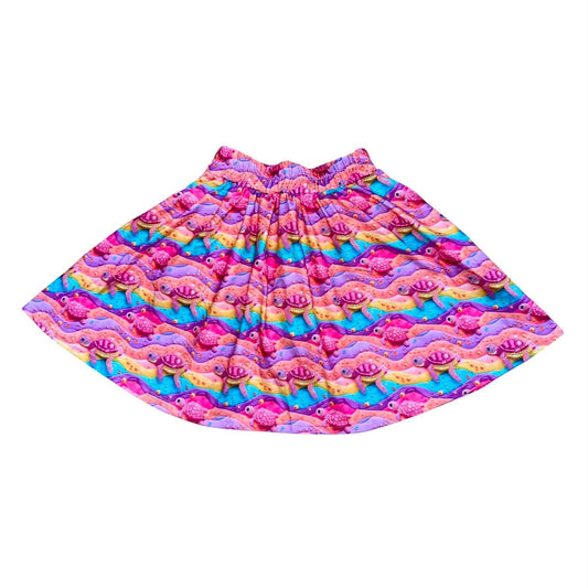 Perfectly Pearlescent Turtles Skort
