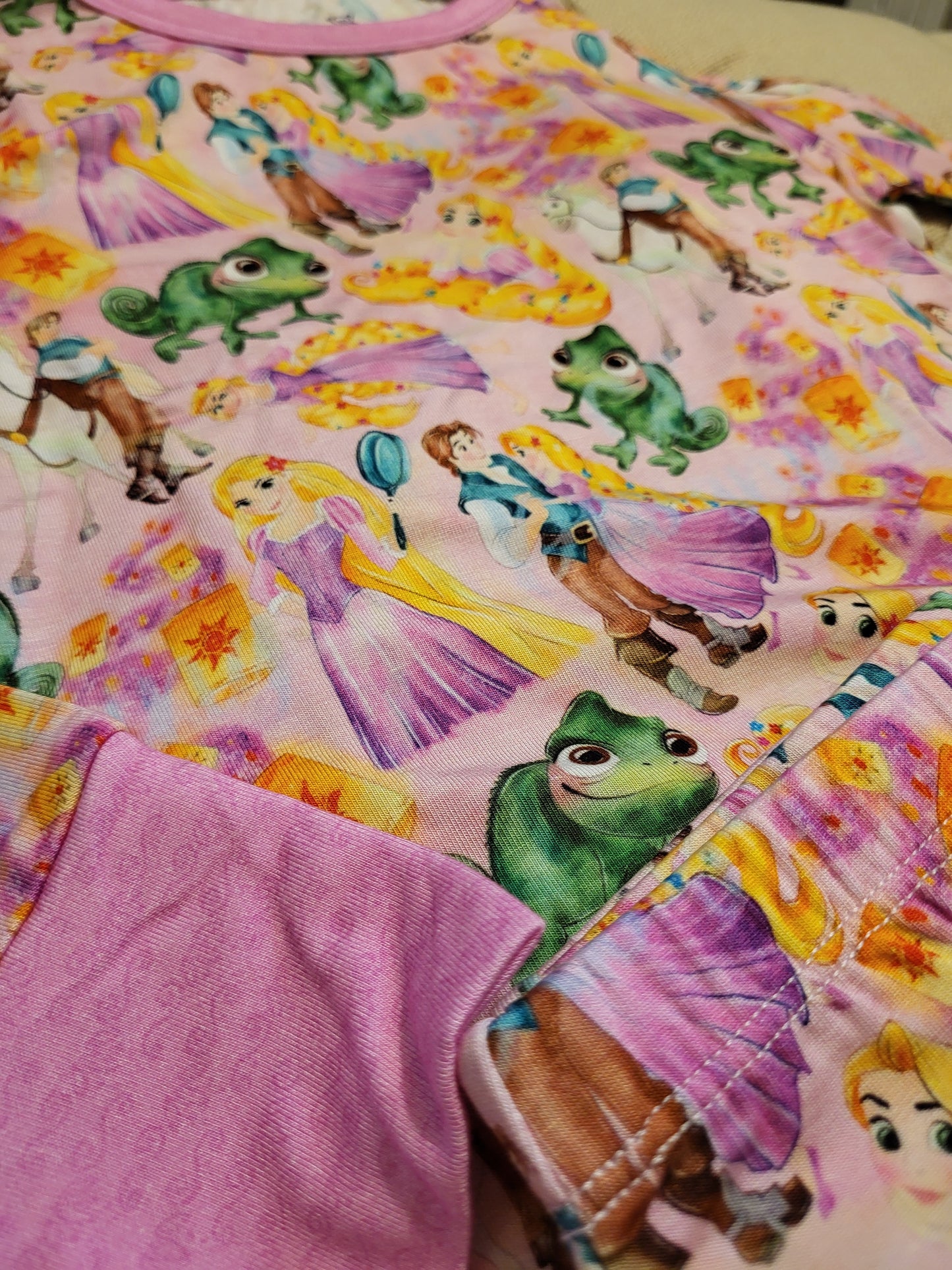 Little Snuggles Tangled Love Long-Sleeve Pajamas