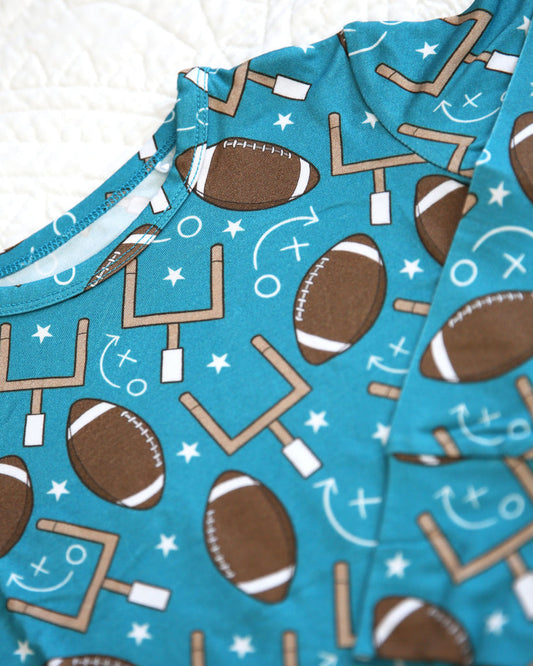 Little Snuggles Football Time Pajamas