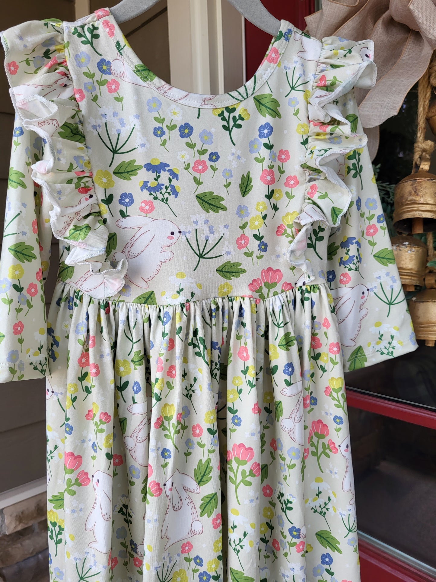 Mila & Rose No Bunny Like You Ruffle Twirl Dress
