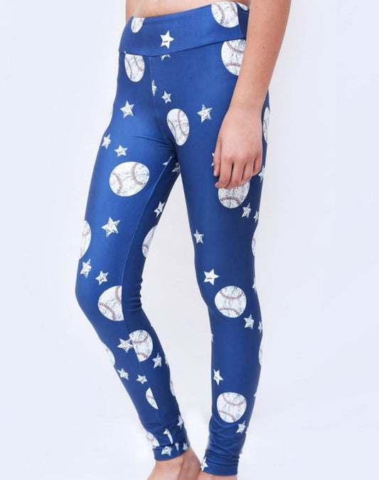 Charlie's Project Baseball Stars Leggings
