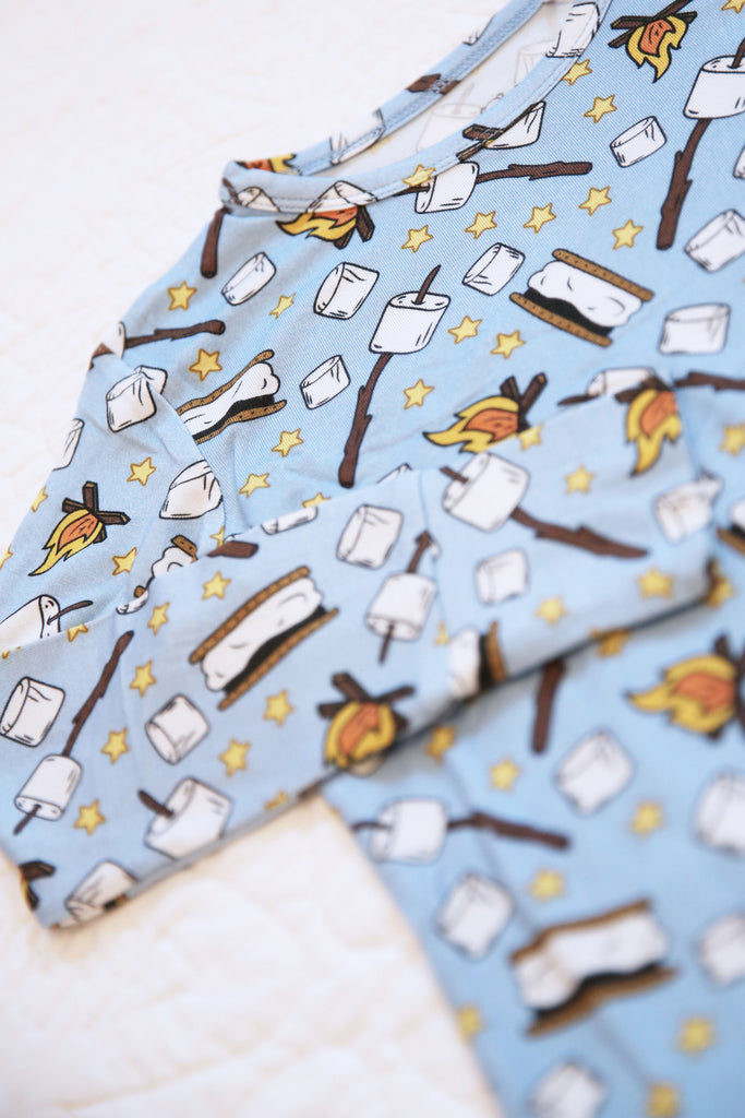 Little Snuggles S'Mores for Me Long-Sleeve Pajamas