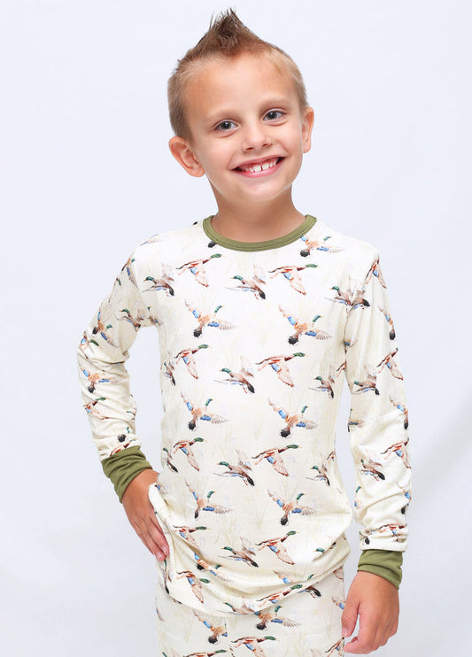 Little Snuggles Mighty Mallards Pajamas