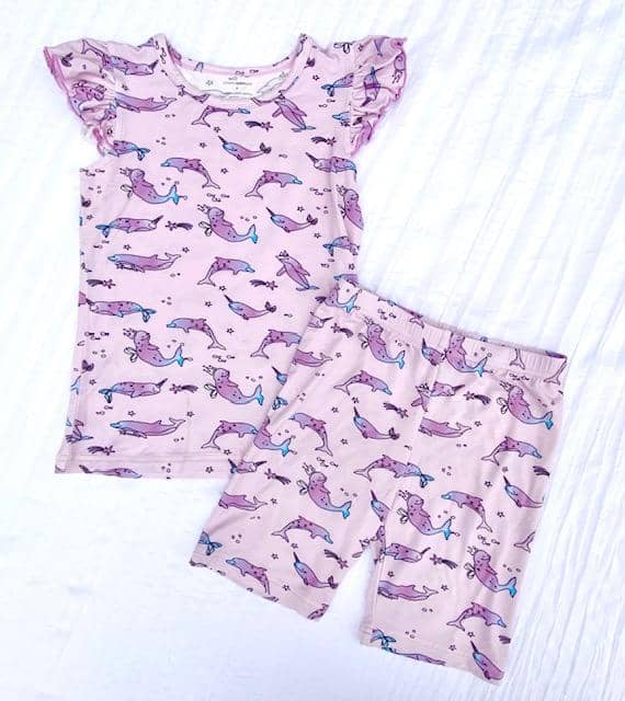 Charlie's Project Narwhals Flutter Pajamas