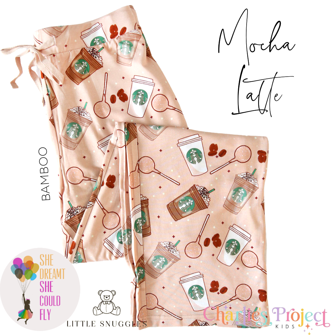 Little Snuggles Mocha Latte Adult Lounge Pants